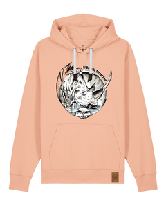 bio-unisex-medium fit-hoodie-rhinocchio-stsu177-agyptische keramik-weiße kordel-front