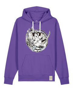 bio-unisex-medium fit-hoodie-rhinocchio-stsu177-blaukraut-weiße kordel-front