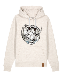 bio-unisex-medium fit-hoodie-rhinocchio-stsu177-elbsandstein-weiße kordel-front