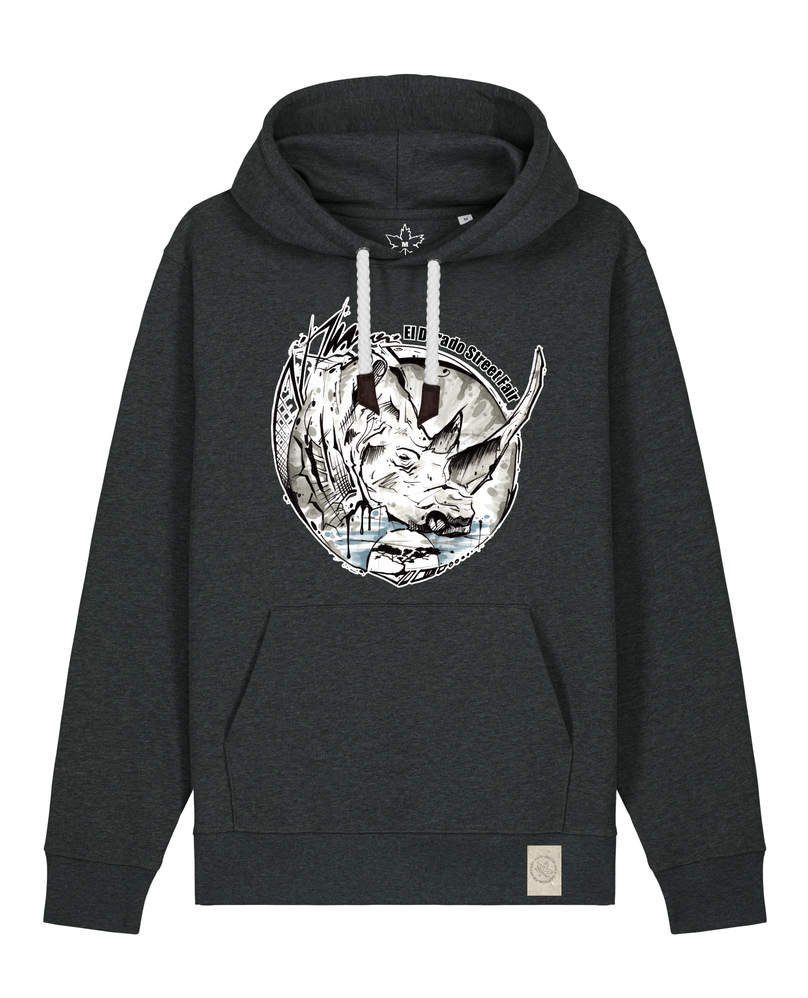 bio-unisex-medium fit-hoodie-rhinocchio-stsu177-elephant-weiße kordel-front