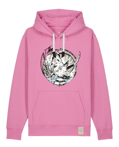 bio-unisex-medium fit-hoodie-rhinocchio-stsu177-kaugummi-weiße kordel-front