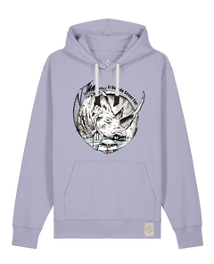 bio-unisex-medium fit-hoodie-rhinocchio-stsu177-lavender-weiße kordel-front