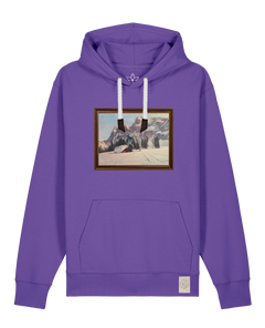 bio-unisex-medium fit-hoodie-rübezahl in spindler myln-stsu177-blaukraut-weiße kordel-front