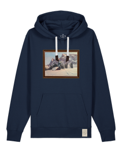 bio-unisex-medium fit-hoodie-rübezahl in spindler myln-stsu177-marine-weiße kordel-front