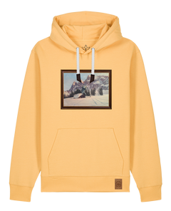 bio-unisex-medium fit-hoodie-rübezahl in spindler myln-stsu177-senfkorn-weiße kordel-front