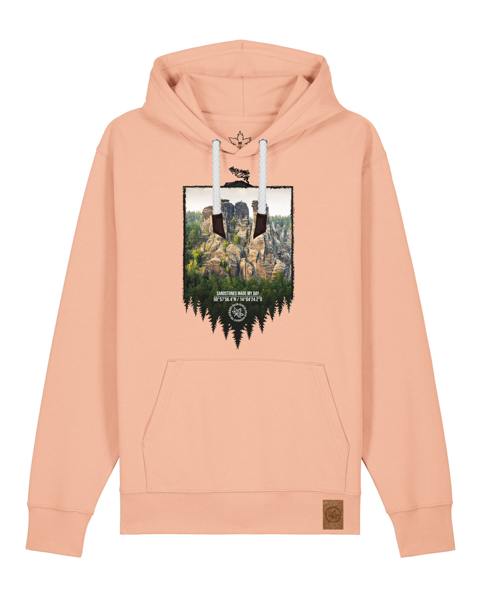 bio-unisex-medium fit-hoodie-sächsische schweiz-stsu177-agyptische keramik-weiße kordel-front