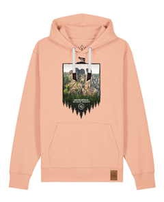 bio-unisex-medium fit-hoodie-sächsische schweiz-stsu177-agyptische keramik-weiße kordel-front