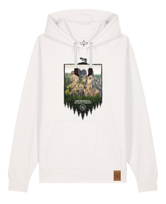 bio-unisex-medium fit-hoodie-sächsische schweiz-stsu177-bio ei-weiße kordel-front