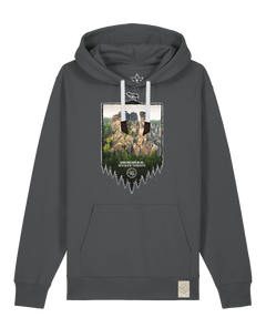 bio-unisex-medium fit-hoodie-sächsische schweiz-stsu177-eisen-weiße kordel-front