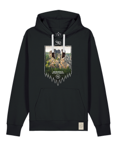 bio-unisex-medium fit-hoodie-sächsische schweiz-stsu177-schwarz-weiße kordel-front
