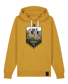 bio-unisex-medium fit-hoodie-sächsische schweiz-stsu177-senf-weiße kordel-front