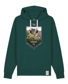 bio-unisex-medium fit-hoodie-sächsische schweiz-stsu177-spirulina-weiße kordel-front