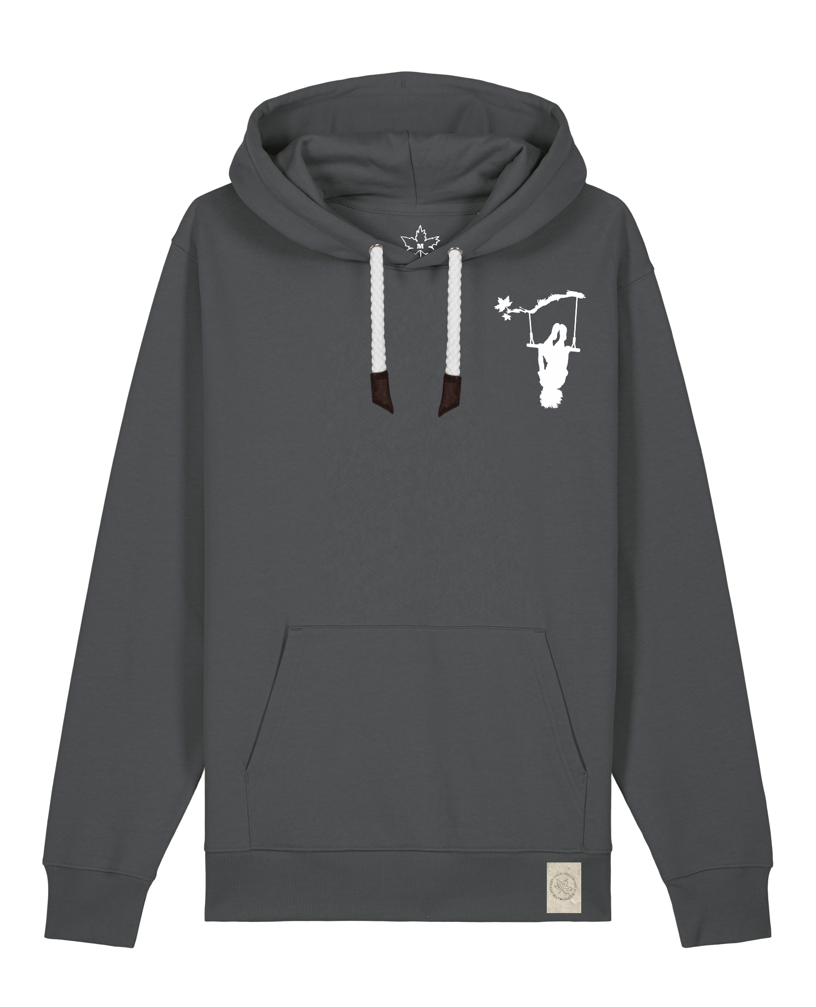 bio-unisex-medium fit-hoodie-schaukeln (backprint)-stsu177-eisen-weiße kordel-front