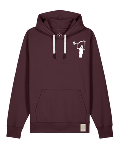 bio-unisex-medium fit-hoodie-schaukeln (backprint)-stsu177-zartbitter-weiße kordel-front