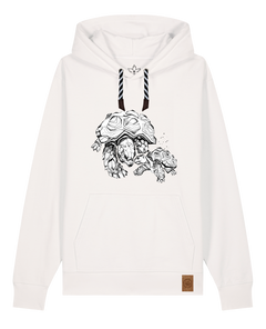 bio-unisex-medium fit-hoodie-schildkrötis-stsu177-bio ei-sw kordel-front