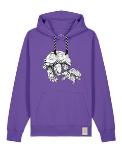 bio-unisex-medium fit-hoodie-schildkrötis-stsu177-blaukraut-sw kordel-front