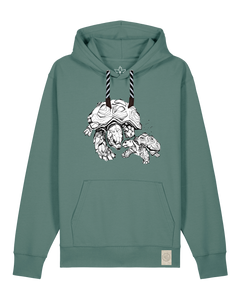 bio-unisex-medium fit-hoodie-schildkrötis-stsu177-blautanne-sw kordel-front