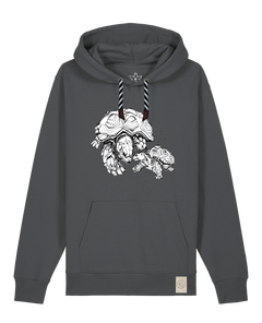 bio-unisex-medium fit-hoodie-schildkrötis-stsu177-eisen-sw kordel-front