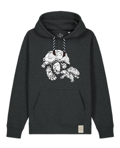 bio-unisex-medium fit-hoodie-schildkrötis-stsu177-elephant-sw kordel-front