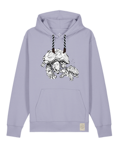 bio-unisex-medium fit-hoodie-schildkrötis-stsu177-lavender-sw kordel-front