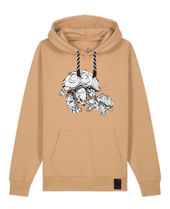 bio-unisex-medium fit-hoodie-schildkrötis-stsu177-meersand-sw kordel-front