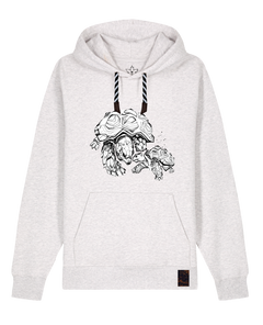 bio-unisex-medium fit-hoodie-schildkrötis-stsu177-rennmaus-sw kordel-front