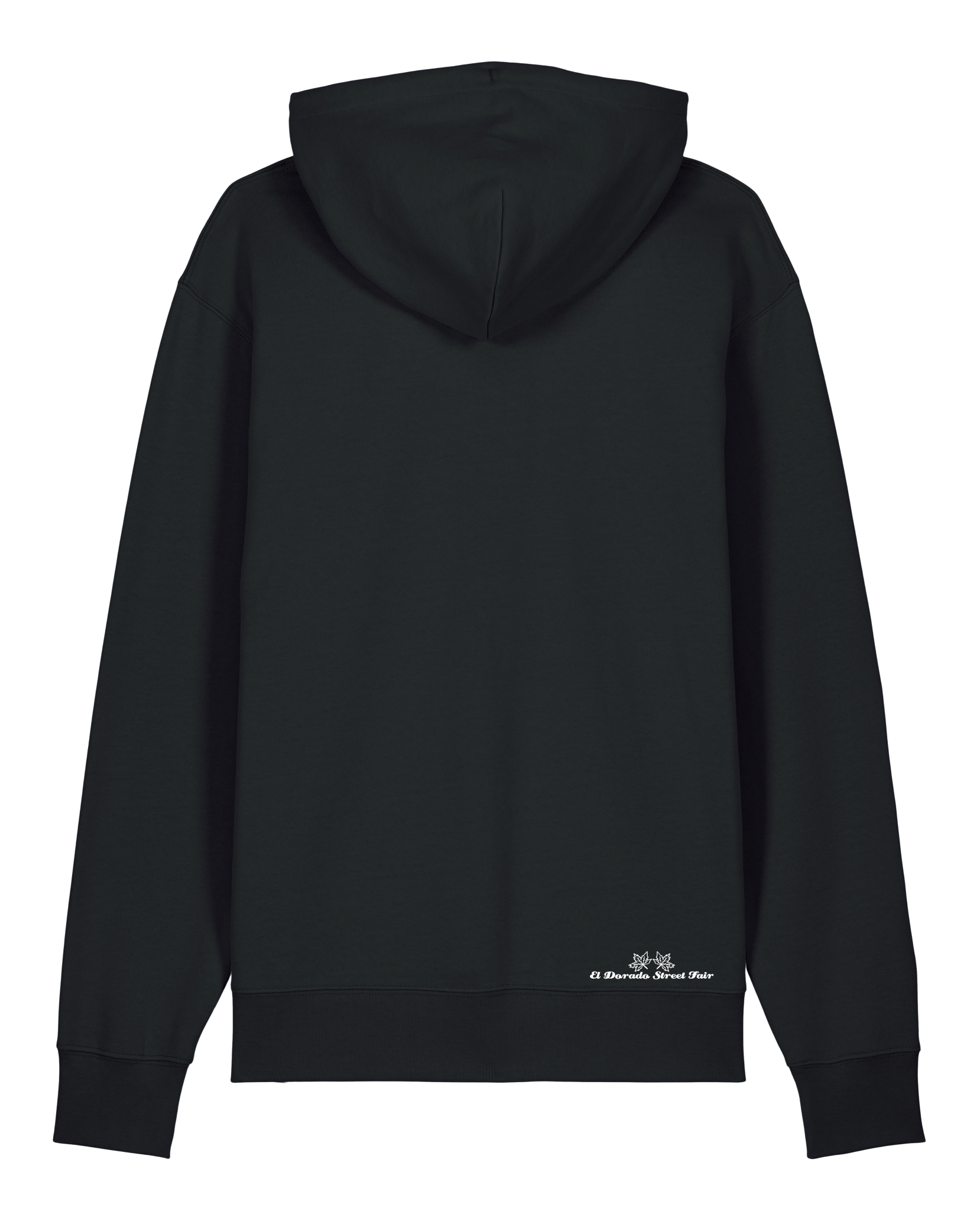 bio-unisex-medium fit-hoodie-schildkrötis-stsu177-schwarz-sw kordel-back