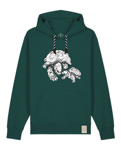 bio-unisex-medium fit-hoodie-schildkrötis-stsu177-spirulina-sw kordel-front