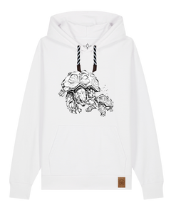 bio-unisex-medium fit-hoodie-schildkrötis-stsu177-weiß-sw kordel-front