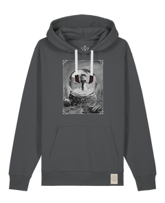 bio-unisex-medium fit-hoodie-schneekugel-stsu177-eisen-weiße kordel-front