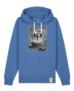 bio-unisex-medium fit-hoodie-schneekugel-stsu177-hortensie-weiße kordel-front