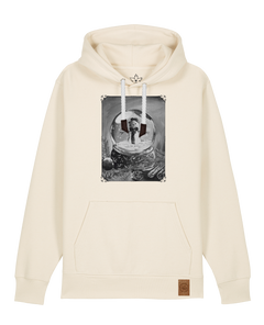 bio-unisex-medium fit-hoodie-schneekugel-stsu177-natur-weiße kordel-front