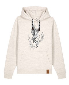 bio-unisex-medium fit-hoodie-seepferdchen-stsu177-elbsandstein-sw kordel-front