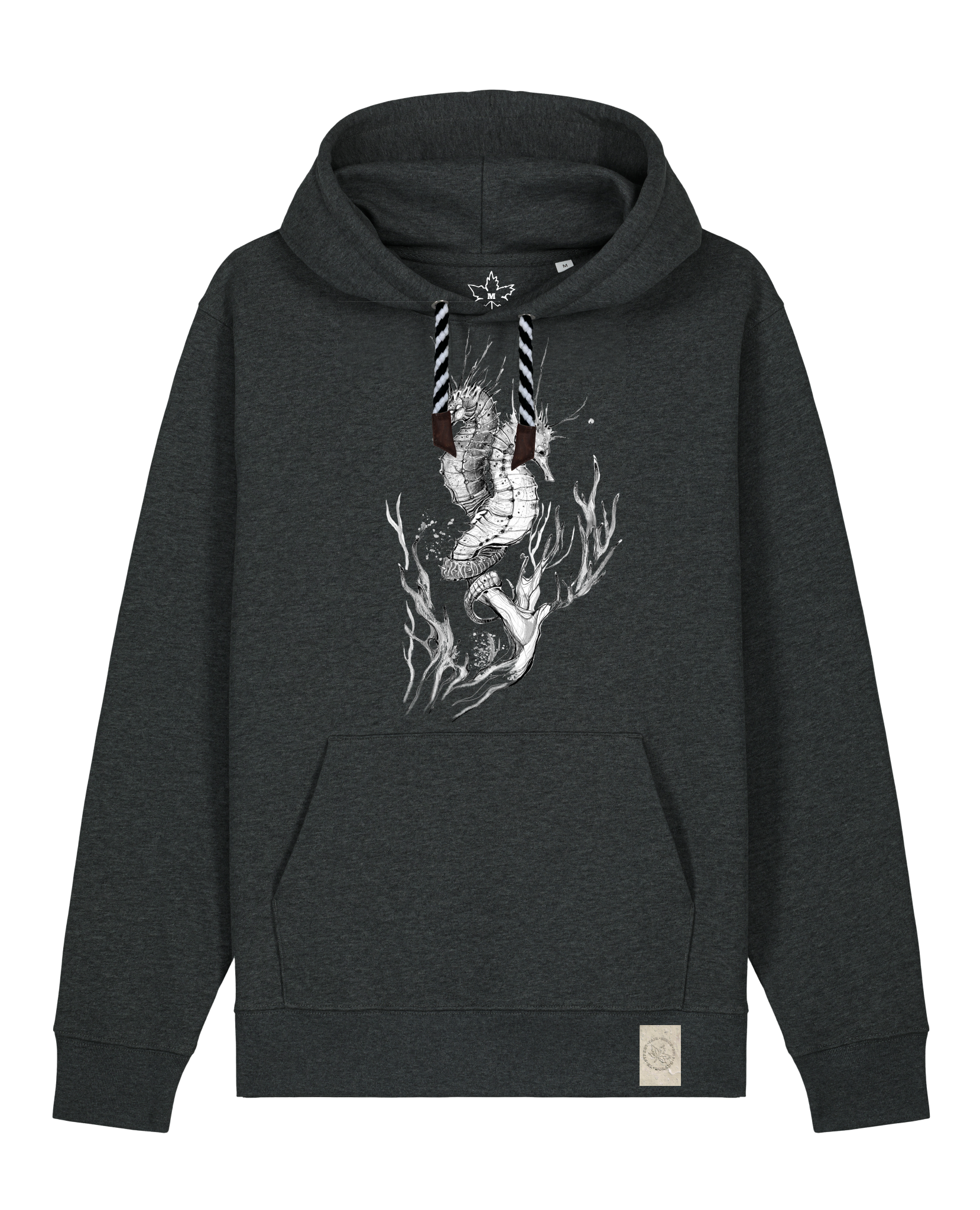 bio-unisex-medium fit-hoodie-seepferdchen-stsu177-elephant-sw kordel-front