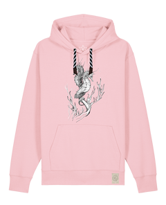 bio-unisex-medium fit-hoodie-seepferdchen-stsu177-flamingo-sw kordel-front