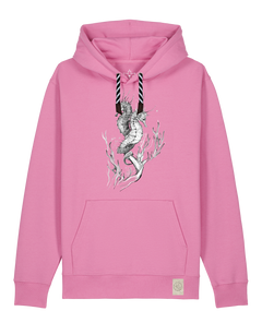 bio-unisex-medium fit-hoodie-seepferdchen-stsu177-kaugummi-sw kordel-front