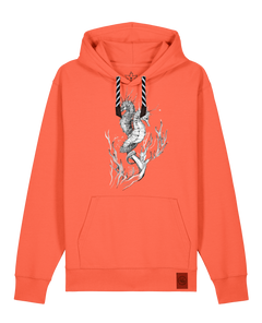 bio-unisex-medium fit-hoodie-seepferdchen-stsu177-mandarine-sw kordel-front