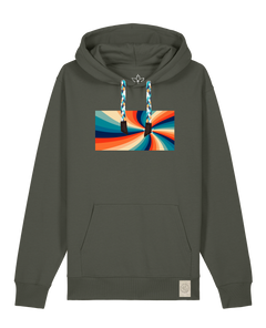 bio-unisex-medium fit-hoodie-six tees-stsu177-grunkohl-blaue kordel-front