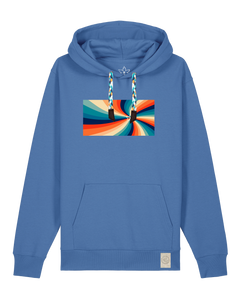 bio-unisex-medium fit-hoodie-six tees-stsu177-hortensie-blaue kordel-front