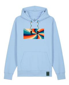 bio-unisex-medium fit-hoodie-six tees-stsu177-lagune-blaue kordel-front