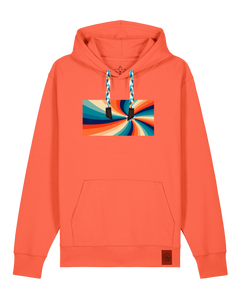 bio-unisex-medium fit-hoodie-six tees-stsu177-mandarine-blaue kordel-front