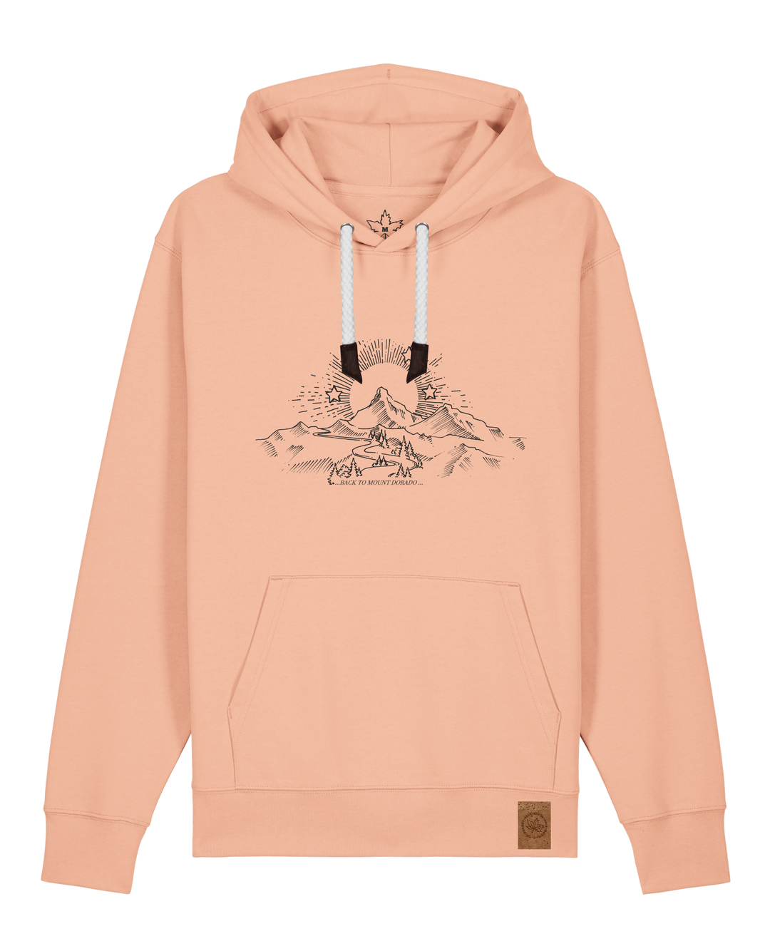 bio-unisex-medium fit-hoodie-skizzle mounty-stsu177-agyptische keramik-weiße kordel-front