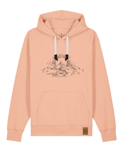 bio-unisex-medium fit-hoodie-skizzle mounty-stsu177-agyptische keramik-weiße kordel-front
