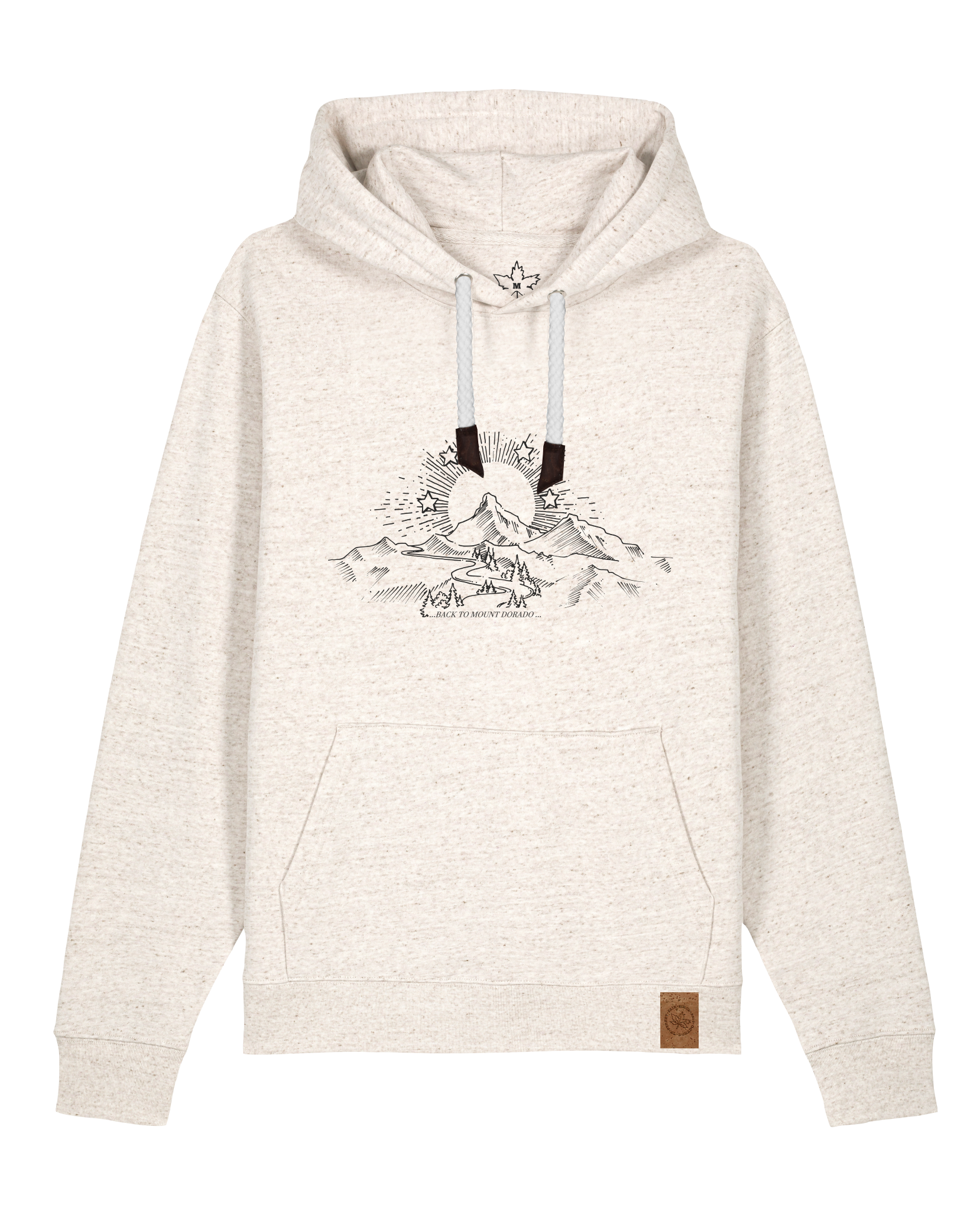 bio-unisex-medium fit-hoodie-skizzle mounty-stsu177-elbsandstein-weiße kordel-front