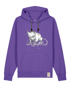 bio-unisex-medium fit-hoodie-solenodon-stsu177-blaukraut-sw kordel-front