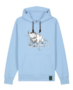 bio-unisex-medium fit-hoodie-solenodon-stsu177-lagune-sw kordel-front