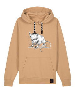 bio-unisex-medium fit-hoodie-solenodon-stsu177-meersand-sw kordel-front