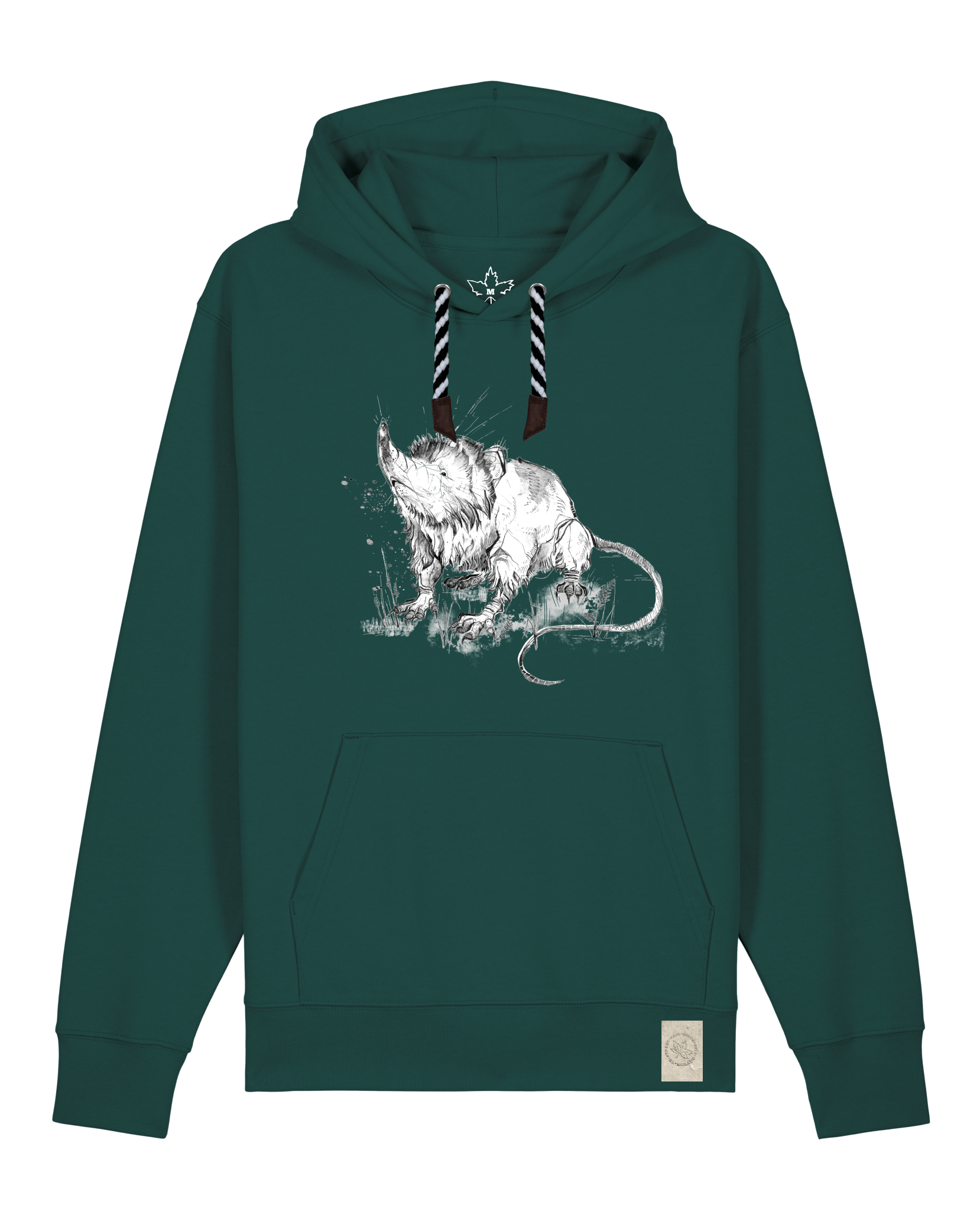 bio-unisex-medium fit-hoodie-solenodon-stsu177-spirulina-sw kordel-front