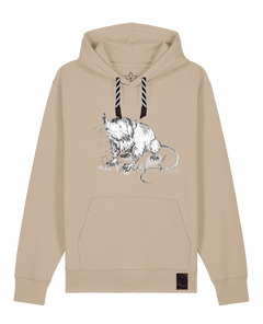 bio-unisex-medium fit-hoodie-solenodon-stsu177-treibsand-sw kordel-front