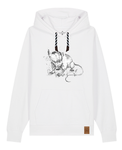 bio-unisex-medium fit-hoodie-solenodon-stsu177-weiß-sw kordel-front